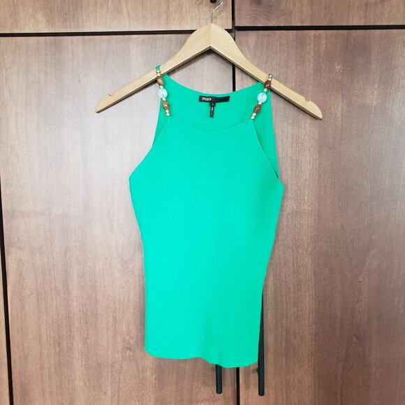 maje beaded halter top - Picture 2 of 7